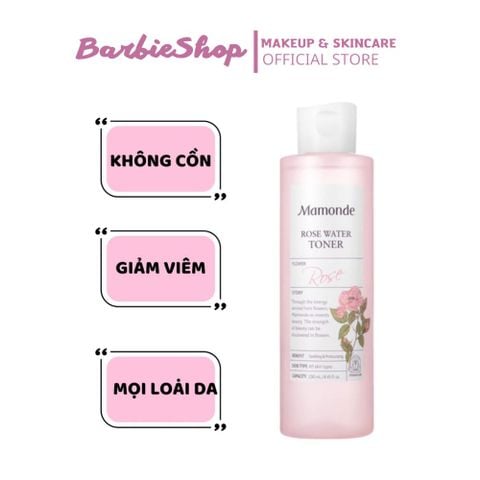 Nước Hoa Hồng Mamonde Rose Water Toner 150ml - 250ml