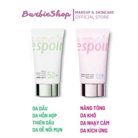 Kem Chống Nắng Espoir Water Splash Sun Cream SPF50+ PA+++