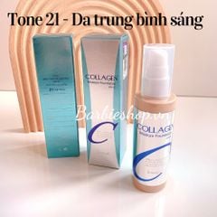 Kem Nền Enough Foundation 100ml Đủ Dòng (Ultra X10 Cover Up Collagen, Collagen Moisture SPF15, 8 Peptide Full Cover Perfect, Rich Gold Double Wear, Collagen 3 in 1 Whitening Moisture)