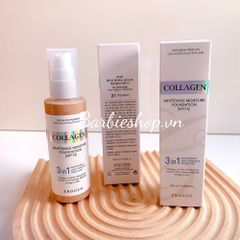 Kem Nền Enough Foundation 100ml Đủ Dòng (Ultra X10 Cover Up Collagen, Collagen Moisture SPF15, 8 Peptide Full Cover Perfect, Rich Gold Double Wear, Collagen 3 in 1 Whitening Moisture)