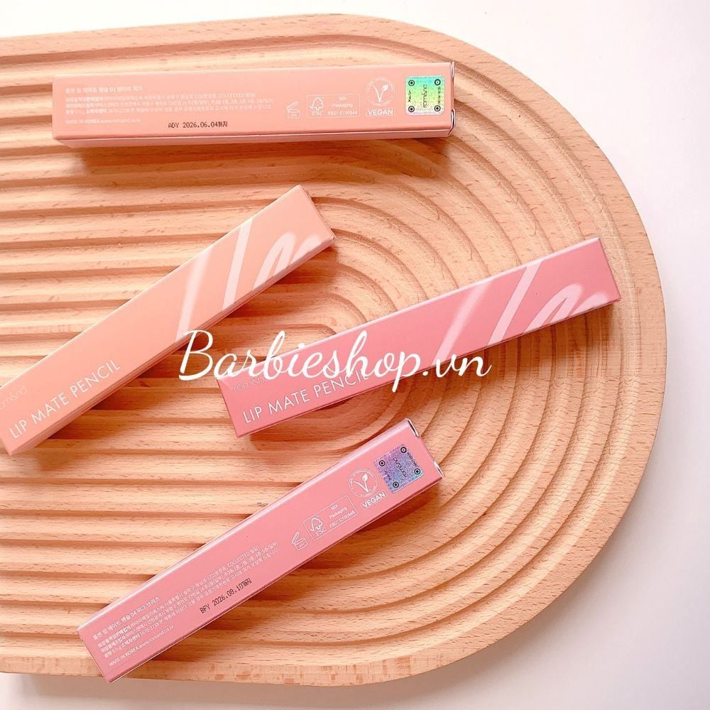 Chì Kẻ Viền Môi Romand Lip Mate Pencil (Màu 01, 02, 03, 04)