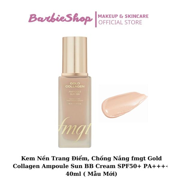 Kem Nền The Face Shop Gold Collagen Ampoule Foundation Spf 30+