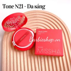 Phấn Nước Missha Velvet Finish Cushion Đỏ Phiên Bản Mới 15g