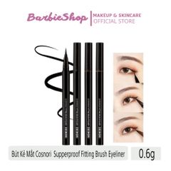 Bút Kẻ Mắt Cosnori Superproof Fitting Brush Eyeliner 0.6g