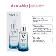 Serum Vichy Dưỡng Chất Khoáng Cô Đặc Vichy Mineral 89