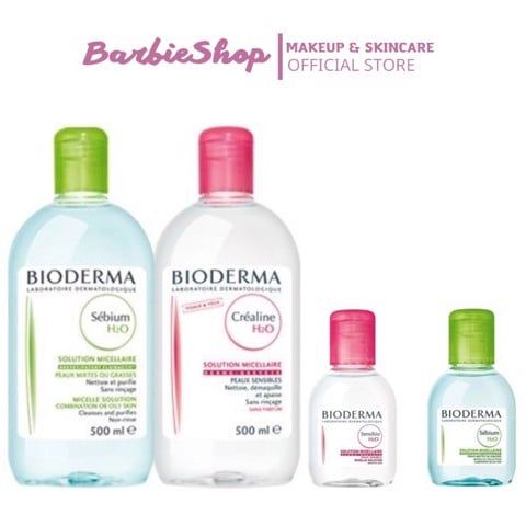 Tẩy Trang Bioderma 500ml - 100ml