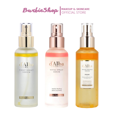 Serum Dạng Xịt d'Alba First Spray Serum (50ml - 100ml) - Vital Spray Serum 100ml - White Truffle 100ml