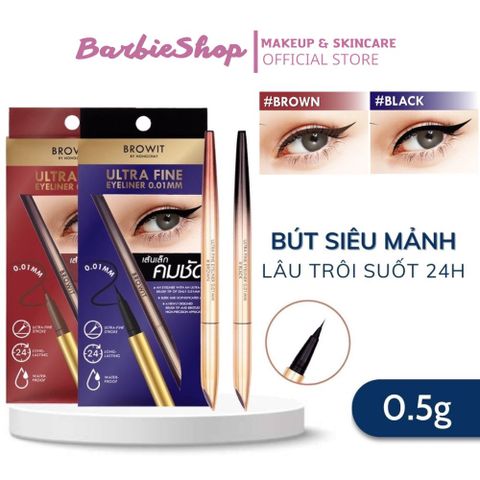 Kẻ Mắt Nước Nongchat Ultra Fine Eyeliner ( Đen, Nâu)