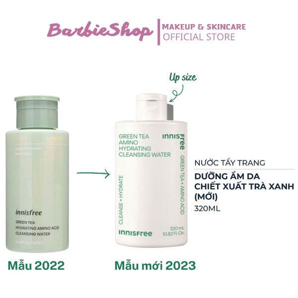 Tẩy Trang Innisfree Green Tea Cleansing Water 300ml