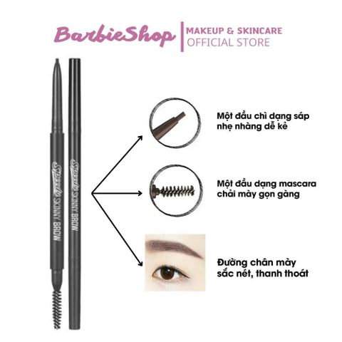 Chì Kẻ Chân Mày Peripera Speedy Skinny Brow