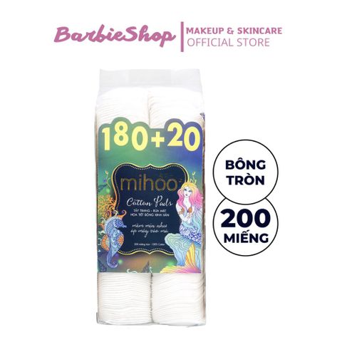 Bông Tẩy Trang Mihoo Cotton Pads - 150 miếng, 200 miếng