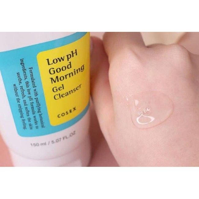 Sữa Rửa Mặt Cosrx Low pH Good Morning Gel Cleanser - Salicylic Acid Daily Gentle Cleanser 150ml