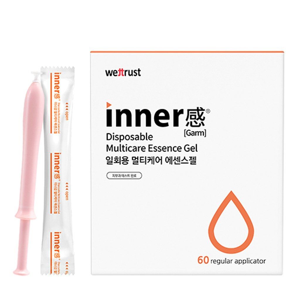 Gel Dưỡng Vùng Kín Inner Wettrust Disposable Garm Ống Lẻ Màu Cam ( Lẻ + Hộp)