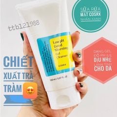 Sữa Rửa Mặt Cosrx Low pH Good Morning Gel Cleanser - Salicylic Acid Daily Gentle Cleanser 150ml