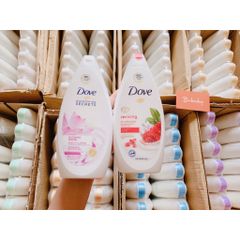 Sữa Tắm Dove Đủ Mùi 500ml #Hoa sen #Dừa #Hạt dẻ #Yến mạch