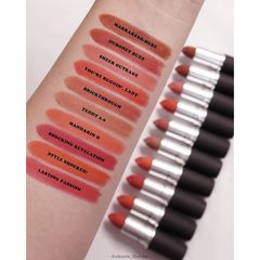 Son Thỏi Mac Matte + Power Kiss Lipstick Fullsize - Đủ Màu 3g