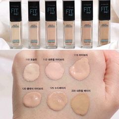 Kem Nền Maybelline Fit Me Kiềm Dầu Chống Nắng 30ml