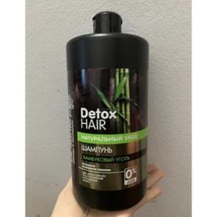 Dầu Gội Detox Tóc Và Da Đầu Chiết Xuất Than Tre Hoạt Tính Dr. Sante Detox Hair 250ml - 1000ml