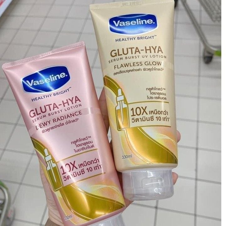 Sữa Dưỡng Thể 300ml Vaseline 4X - 10X - 50X - 70X - Viên Kích Sáng Da Alpha Arbutin 3plus Ngày - Đêm
