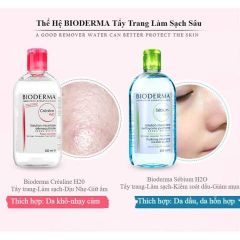 Tẩy Trang Bioderma 500ml - 100ml