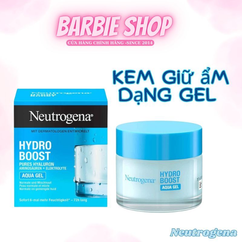 Kem Dưỡng Ẩm Cho Da Khô 50ml- Neutrogena Hydro Boots Gel Cream