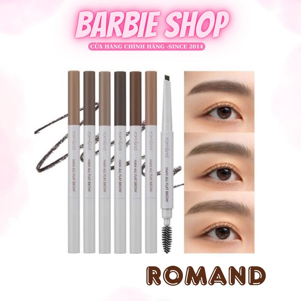 Chì Kẻ Mày 2 Đầu Romand Han All Flat Brow
