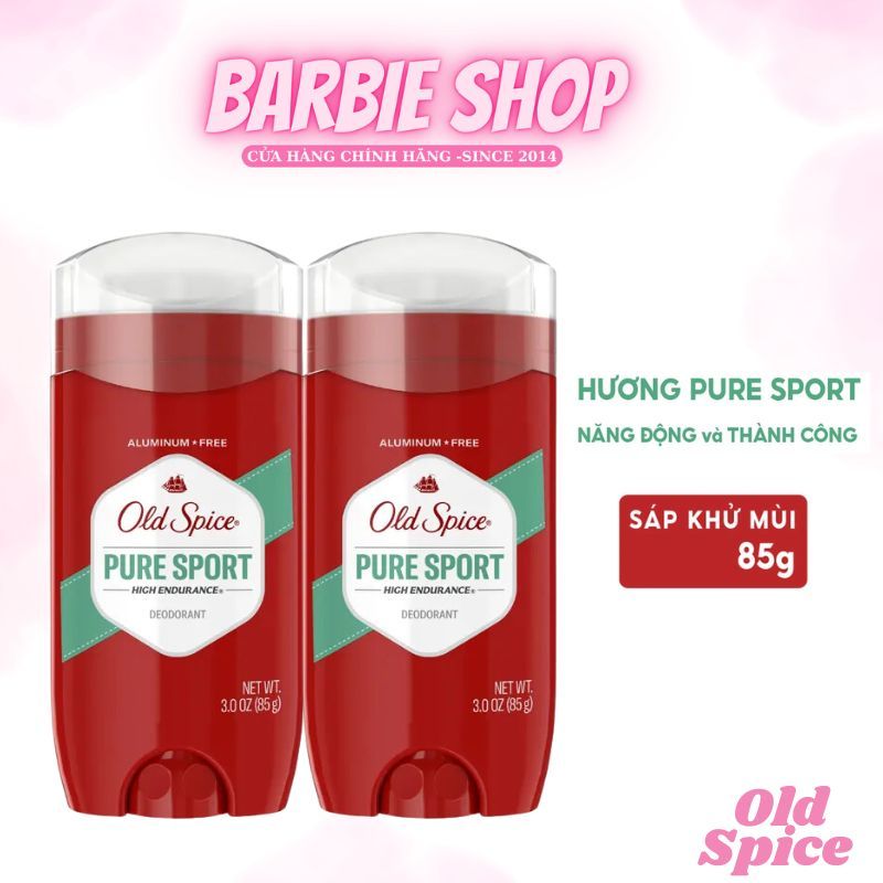Lăn Khử Mùi Old Spice Pure Sport Thân Đỏ Lăn Buồm Đỏ 85g