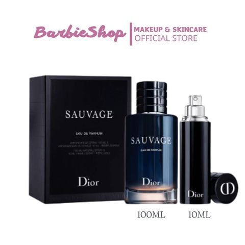 Set Nước Hoa Dior Sauvage EDP 10ml + sữa tắm mini 20ml
