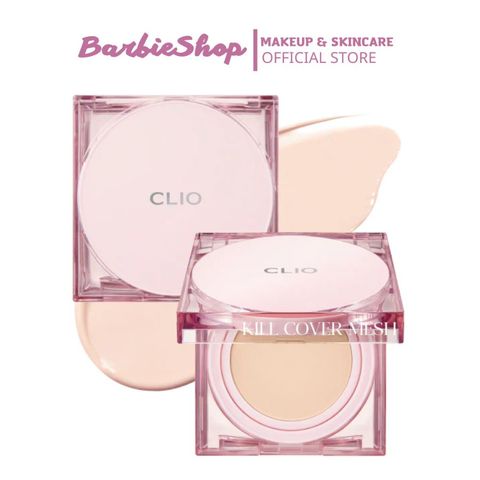 Phấn Nước Che Phủ Căng Mướt Da Clio Kill Cover Mesh Glow Cushion SPF50 (Kèm lõi thay thế)