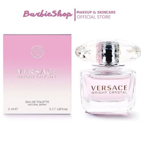 Nước Hoa Versace Bright Crystal EDP - Hồng Nhạt 5ml - 90ml