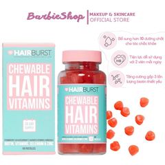 Thực Phẩm Chức Năng Kẹo Dẻo Vitamin Kích Thích Mọc Tóc Hairburst Chewable Hair Vitamins 60 Viên