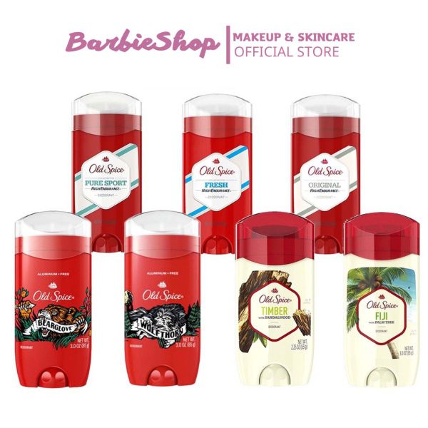 Khử Mùi Old Spice Lăn Sáp 73g, 85g