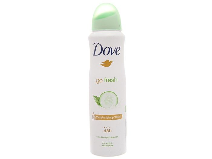 Xịt Khử Mùi Dove Go Fesh 150ml - 250ml