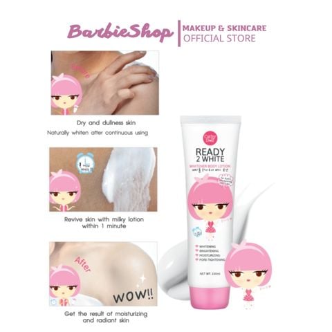 Dưỡng Thể Trắng Da Cathy Doll  Body Lotion 150ml + Dưỡng body Mistine White spa