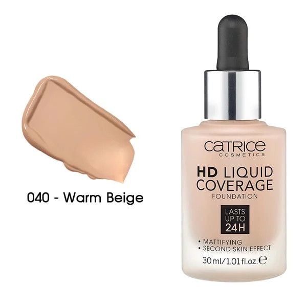 Kem Nền Catrice Hd Liquid Coverge 24H - 30ml