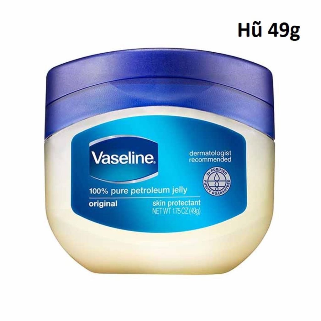 Sáp Dưỡng Ẩm Vaseline Pure Petroleum Jelly Original #368g #49g