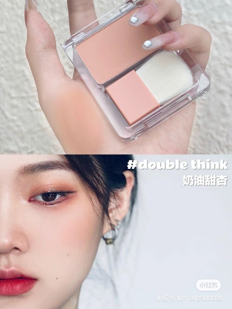 [Mẫu Mới] Má Hồng 3CE Blush Blusher + Kèm Cọ (Double Think + Last Time + Little More)