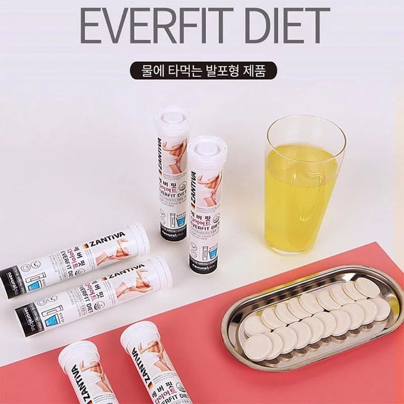 Viên Sủi Giảm Cân Zantiva Everfit Diet Đức