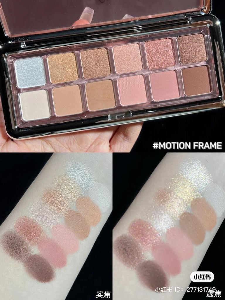 Màu Mắt 12 Ô 3CE New Take Eyeshadow Palette ( Raw Newtrals , Motion Frame , Creative Filter, Quiet Brown )