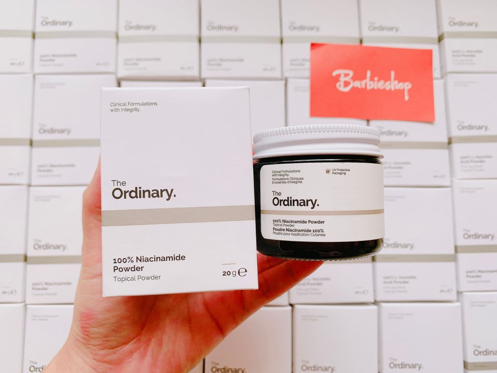 Bột Giảm Thâm Ngừa Mụn The Ordinary 100% Niacinamide Powder 20g