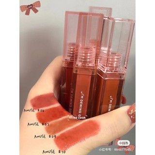 [Thanh Lý Mất Vỏ] Son Bóng Amuse Dew Tint Hàn Quốc