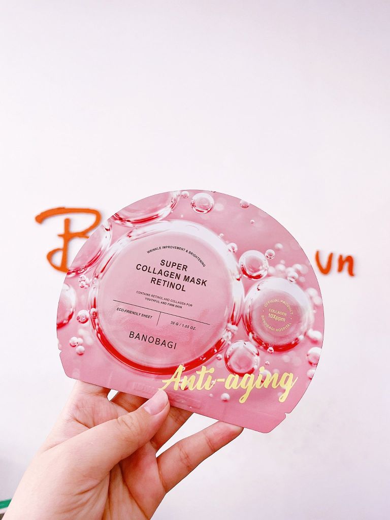Mặt Nạ Banobagi Stem Cell Vitamin Mask Đủ Màu - Mẫu Mới