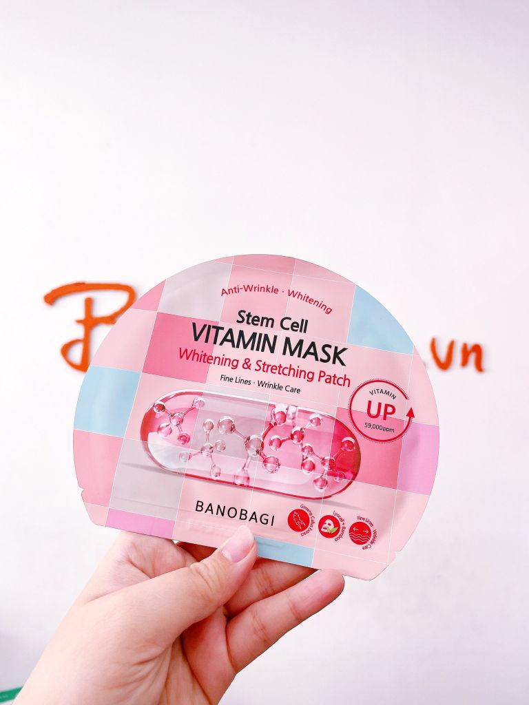 Mặt Nạ Banobagi Stem Cell Vitamin Mask Đủ Màu - Mẫu Mới