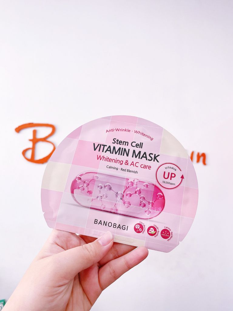 Mặt Nạ Banobagi Stem Cell Vitamin Mask Đủ Màu - Mẫu Mới