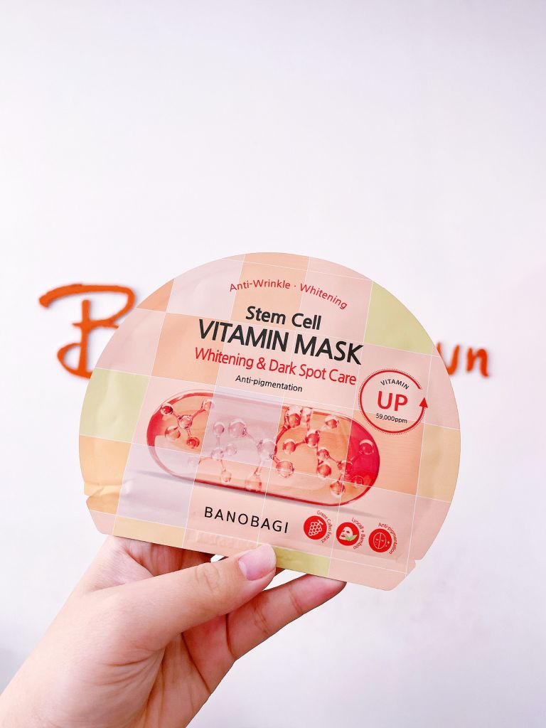Mặt Nạ Banobagi Stem Cell Vitamin Mask Đủ Màu - Mẫu Mới