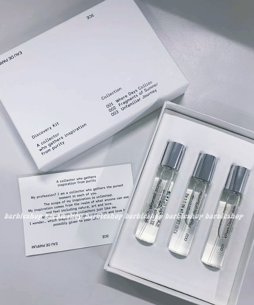 Set Nước Hoa 3CE Eau De Parfum #Discovery Kit