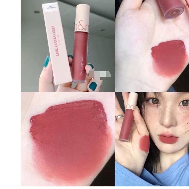 [Thanh Lý] Son Kem Lì Mềm Mượt Romand Zero Velvet Tint