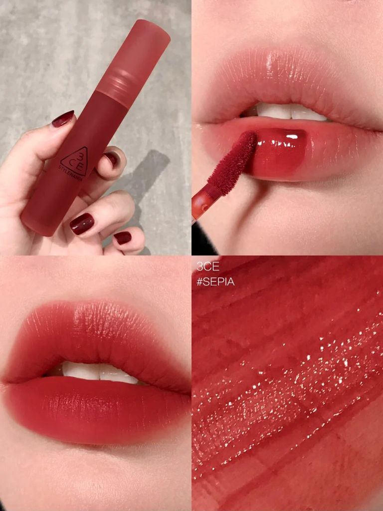 Son Kem Lì Mịn Mượt Nhẹ Môi 3CE Blur Water Tint 4.6g