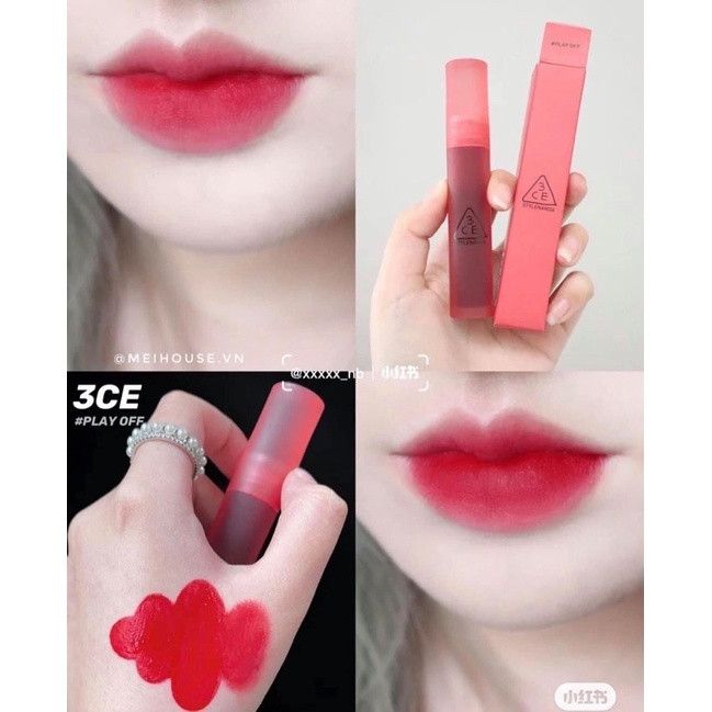 Son Kem Lì Mịn Mượt Nhẹ Môi 3CE Blur Water Tint 4.6g