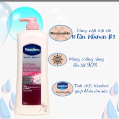 Dưỡng Thể Vaseline 4X 10X 24X 10in1 Trắng Da 320ml - 350ml